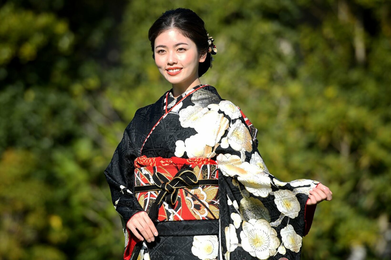 着物姿の小芝風花
