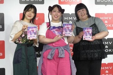 左から福田麻貴、ゆめっち、かなで