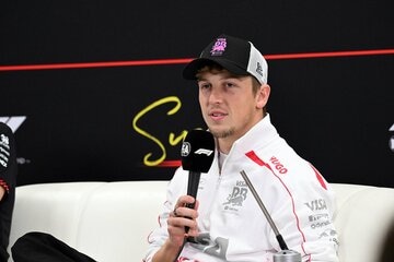 レーシングブルズのリアム・ローソン（カメラ・秋山昌輝）