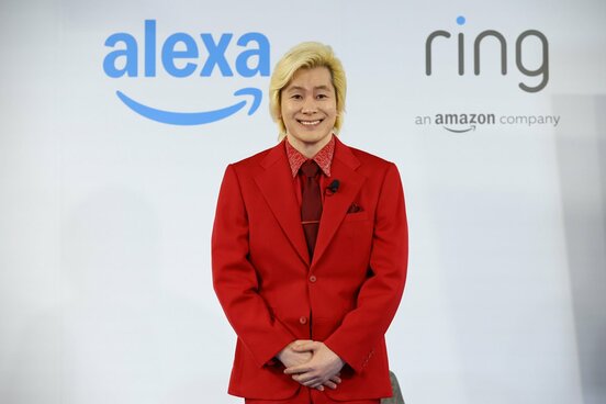 Ａｍａｚｏｎデバイス秋の新製品発表会に出席したカズレーザー