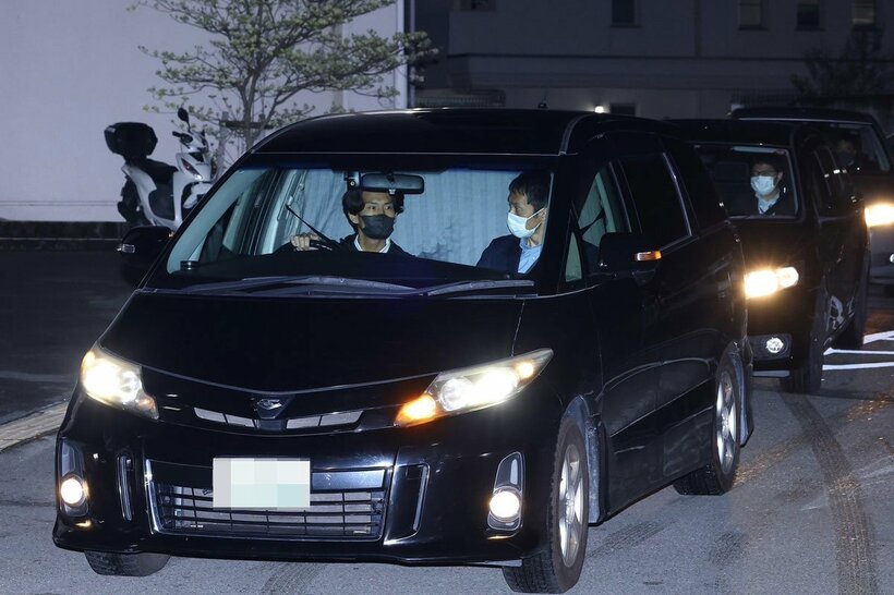 安達優季容疑者を乗せたと思われる車