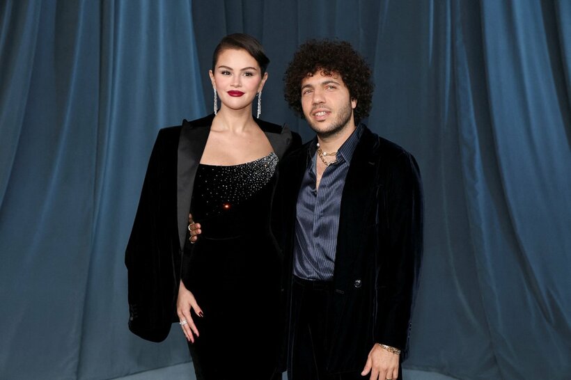 セレーナ・ゴメスと夫のベニー・ブランコ（ロイター）