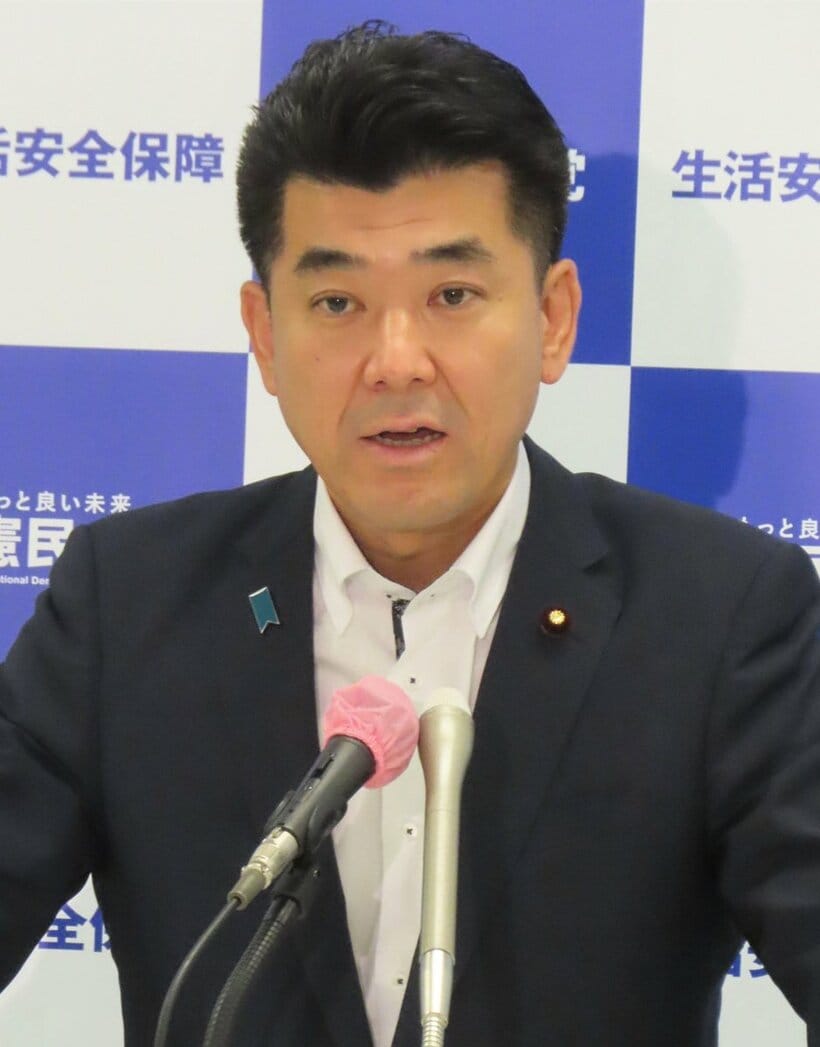  立憲民主党の泉健太代表（東スポWeb）