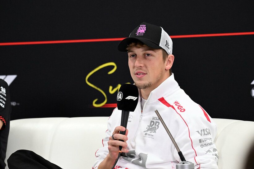 レーシングブルズのリアム・ローソン（カメラ・秋山昌輝）