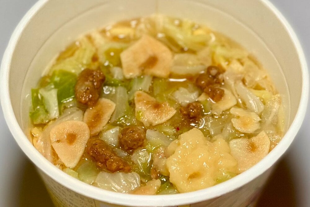 キャベツの量が多い！