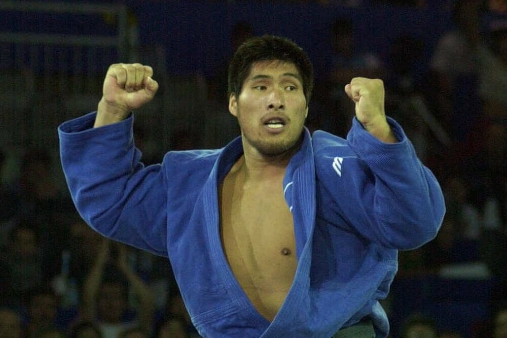 シドニー五輪・柔道男子１００キロ超級で銀メダルだった篠原信一氏