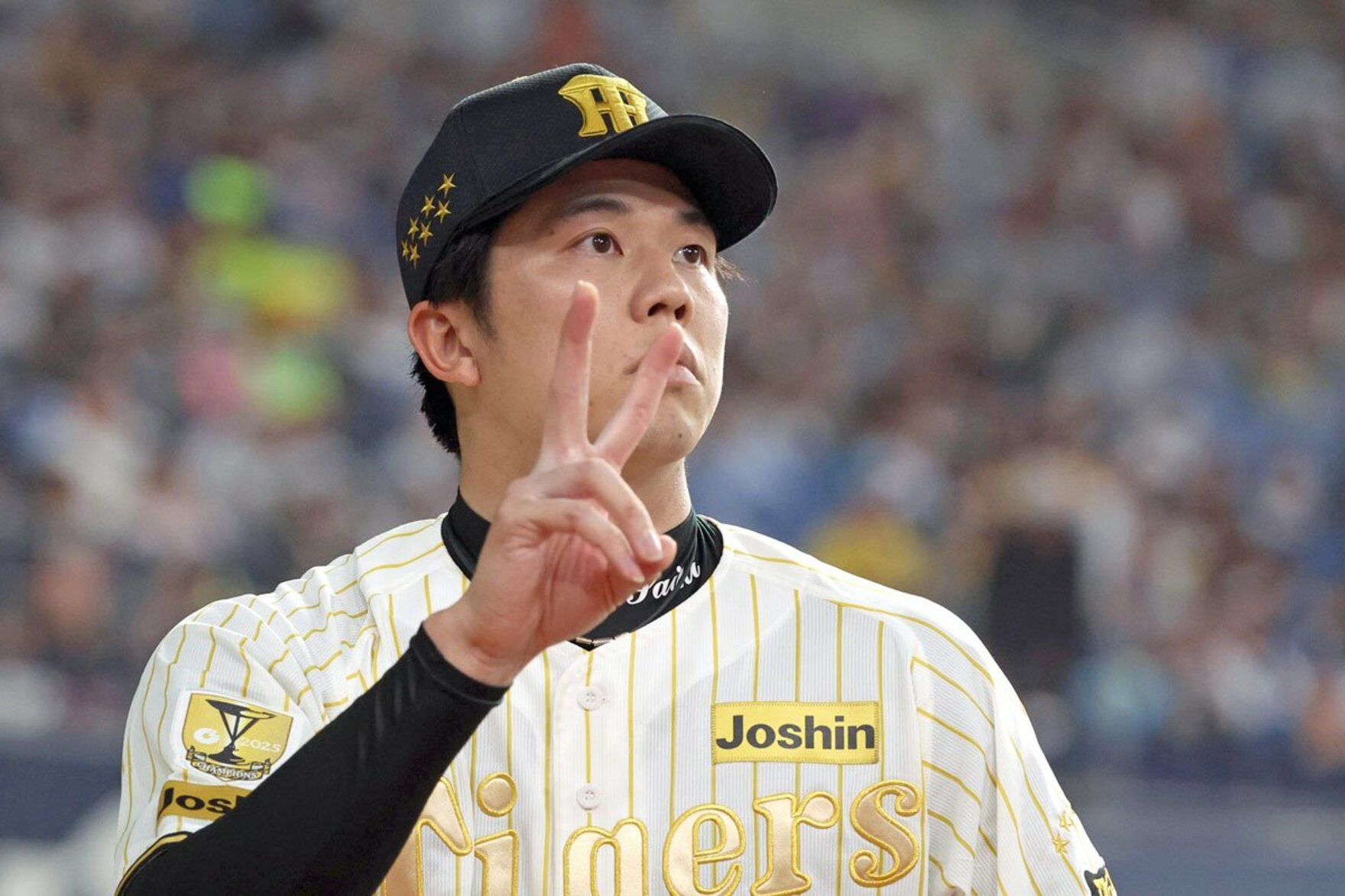 粘投で今季初勝利を挙げた阪神・才木浩人