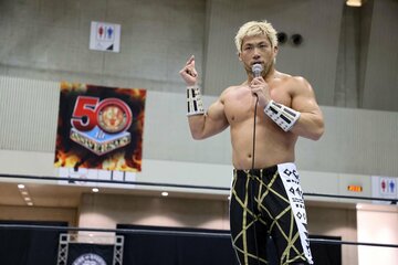 棚橋との前哨戦に快勝したSANADA