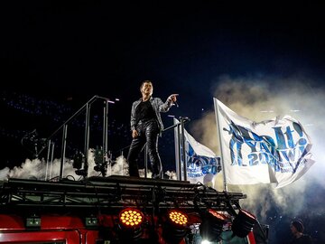 ソロデビュー５０周年記念ライブを開催した矢沢永吉