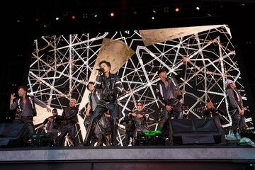ファンの歓声を浴びたTHE RAMPAGE