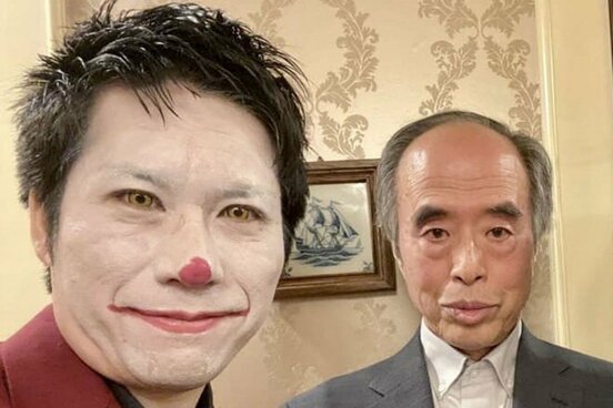 河合悠祐氏（左）と加藤健一郎氏