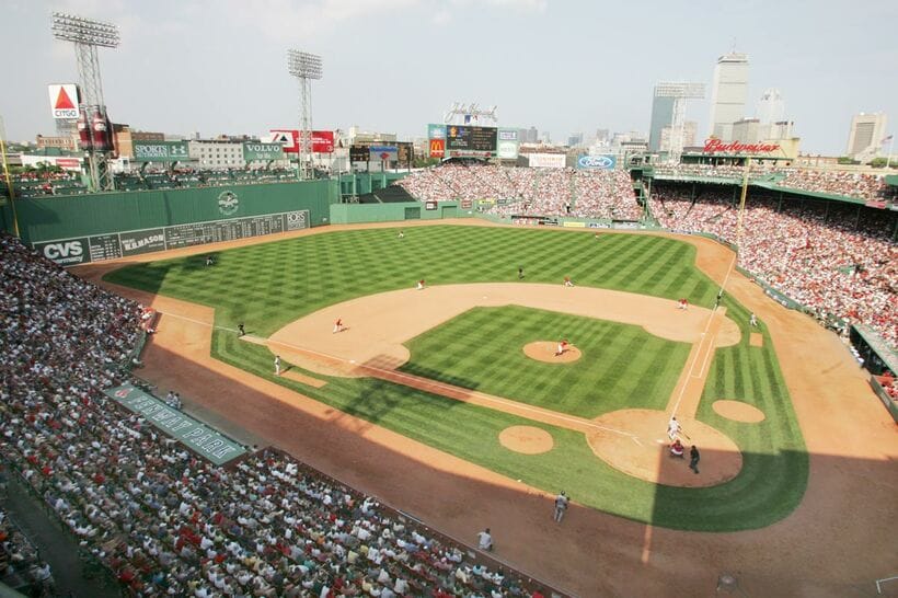 レッドソックスの本拠地、フェンウェイ・パーク