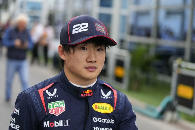 角田裕毅（ロイター）