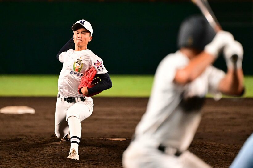 先発した佐野日大・鈴木有