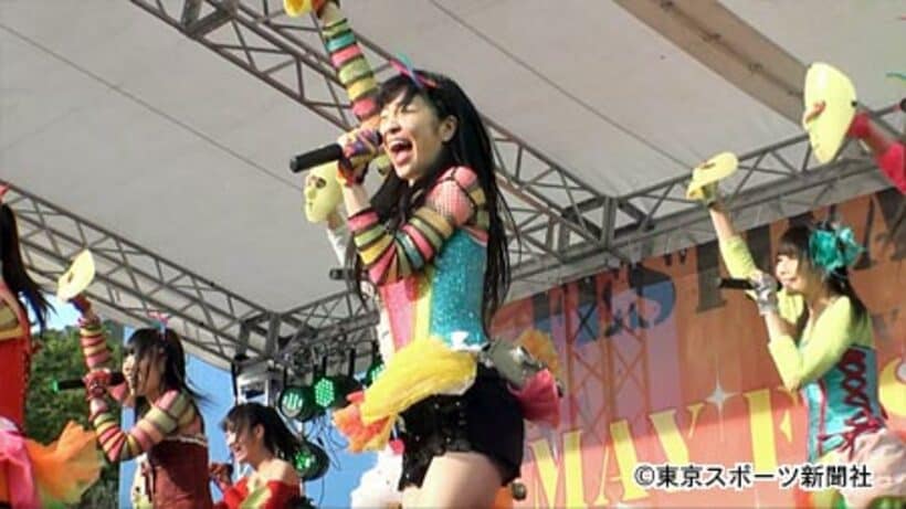 五月祭のイベントに出演した東大生アイドル桜雪