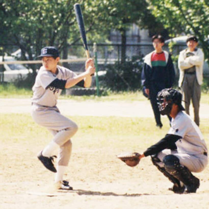 中学時代の小島（本人提供）