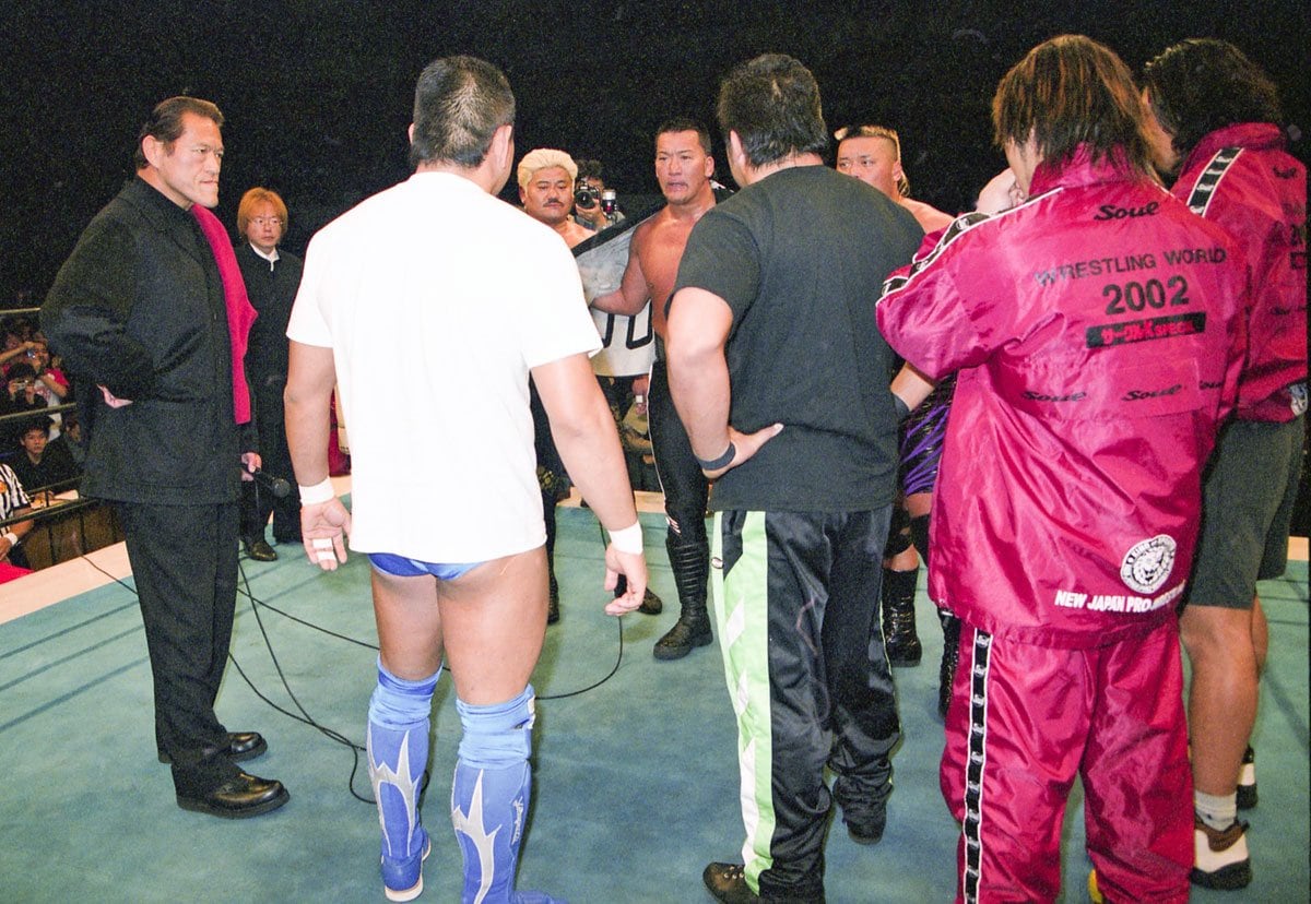猪木 2002年2月1日の札幌大会 ケンゾーVS猪木「伝説の迷問答」は