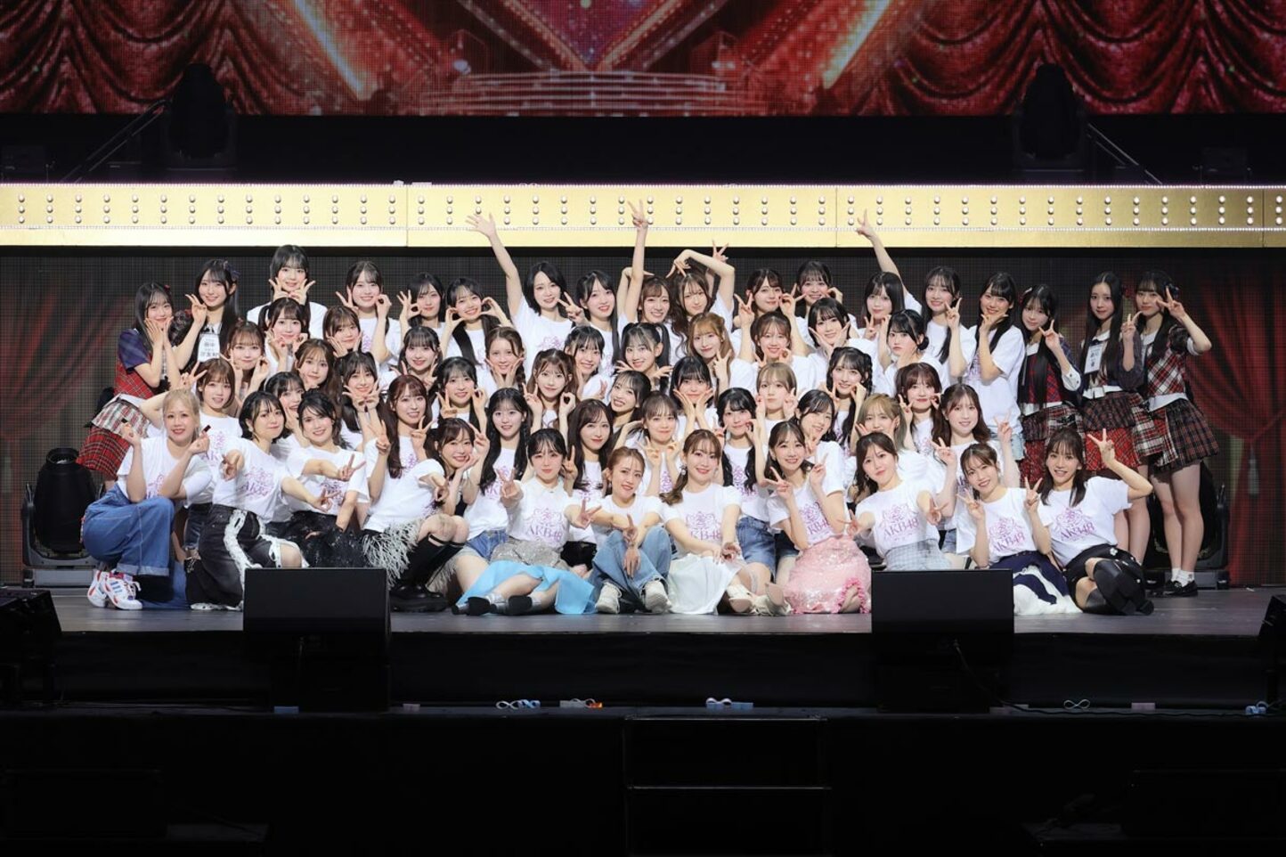 ３日目の夜公演に出演したメンバーたち（Ｃ）ＡＫB４８