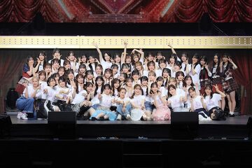 ３日目の夜公演に出演したメンバーたち（Ｃ）ＡＫB４８