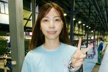 特大舟券を演出した井上未都