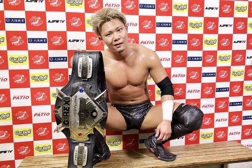 全日本×GLEAT】G―REX王者・石田凱士 青柳亮生に完勝「お前