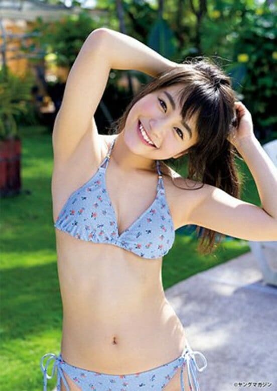  「ヤングマガジン１５号」で表紙＆巻頭カラーを飾る福田愛依(C)矢西誠二／ヤングマガジン