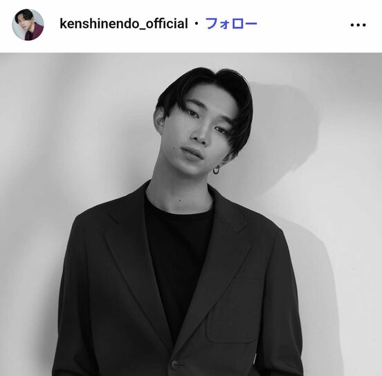 大麻所持容疑で逮捕された俳優・遠藤健慎容疑者（本人インスタグラムより）