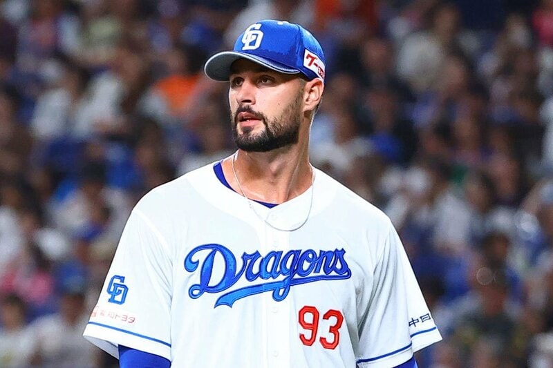 今季初白星を挙げた中日・マラー