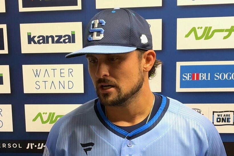来日１号弾を放った西武・デービス