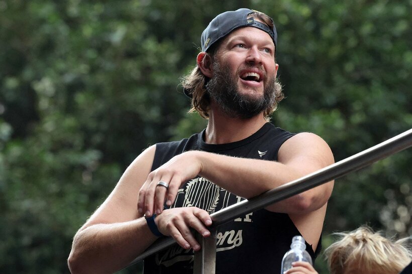 燃えに燃えている米国代表のカーショー（ロイター）