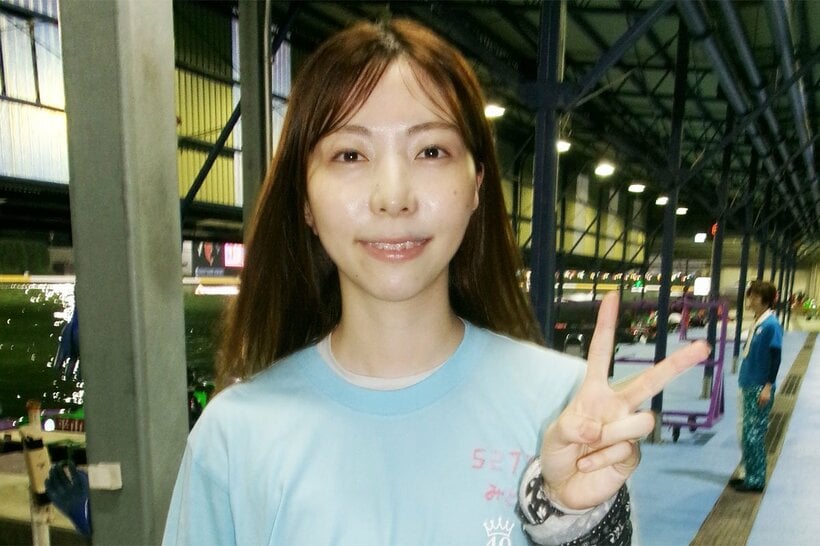 特大舟券を演出した井上未都