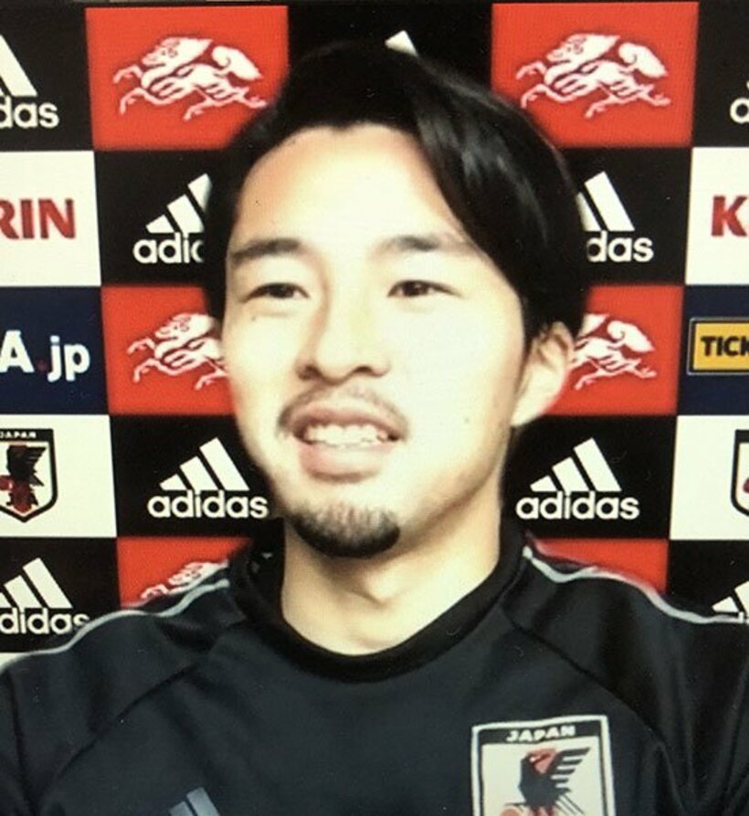  オンラインで取材に応じる中山