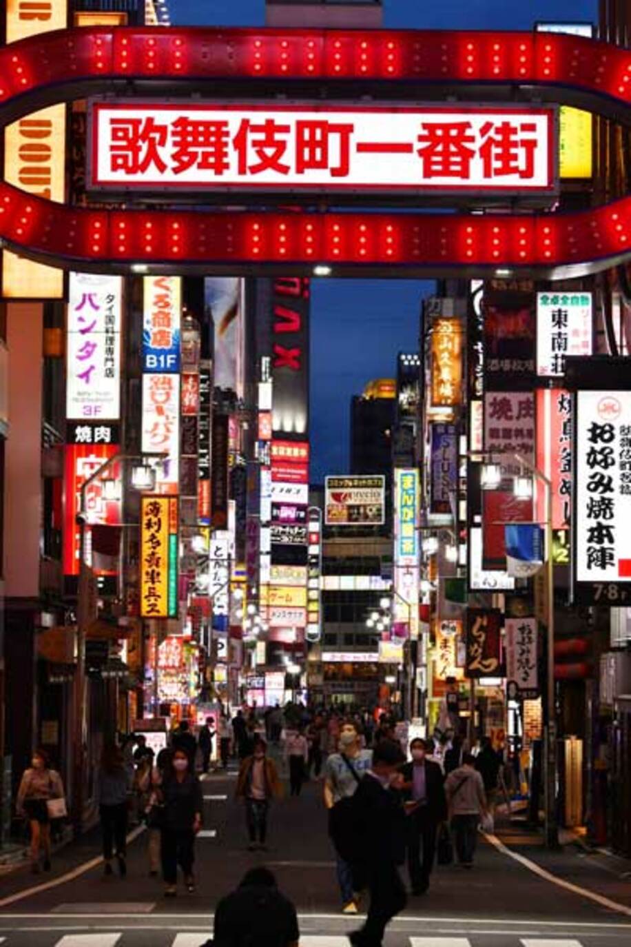  新宿歌舞伎町は騒然となった